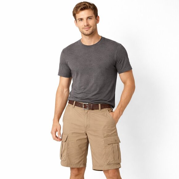 Old Navy Other - Old Navy Men’s Khaki Cargo Shorts | Utility Pocket Casual Shorts | Summer Travel